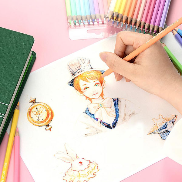 Faber-Castell 201910 - Buntstifte Sparkle Pastell, 12er Metalletui