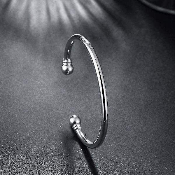 Armband, Snyggt Enkelt Öppet Bangles Två Pärla Manschett Smycken För Kvinnor-26