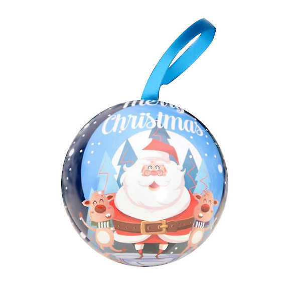 Julgodisförpackning med tomte, snögubbe och älg - Dekorationslåda för hemmet, 6-pack
