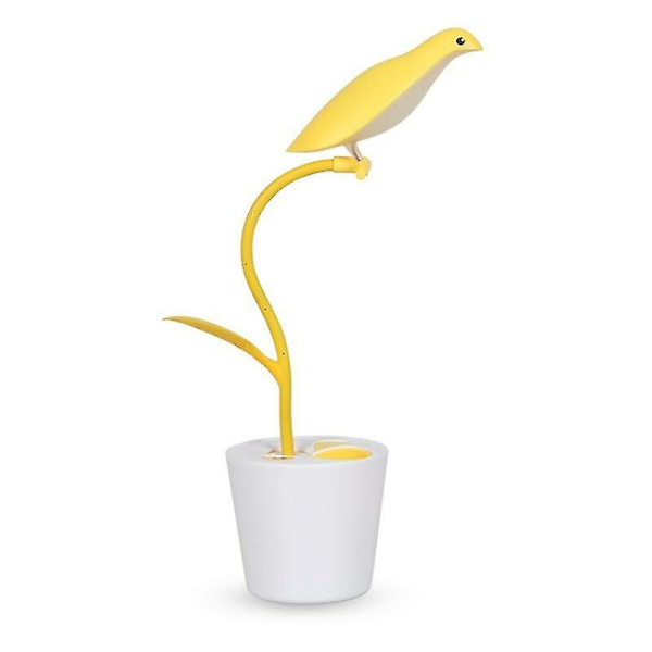 LED-skrivbordslampa för barn, 3-stegs dimmer touch-sensor styrning, flexibel svanhals, bärbar uppladdningsbar boklampa
