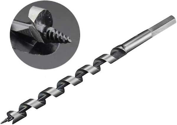 5 PCS Hexagonal Forest Tjock Träborr, Träskog Träset, 6mm/8mm/10mm/12mm/14mm