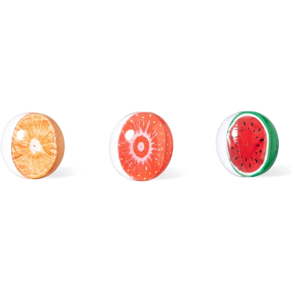 Fruktformad uppblåsbar strandboll vattenmelon