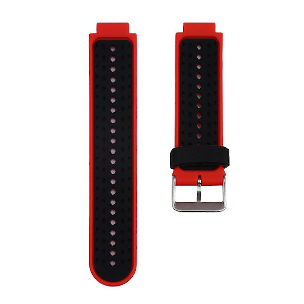 För Garmin Forerunner 735xt (diamant) Two Tone Silicone StrapRed