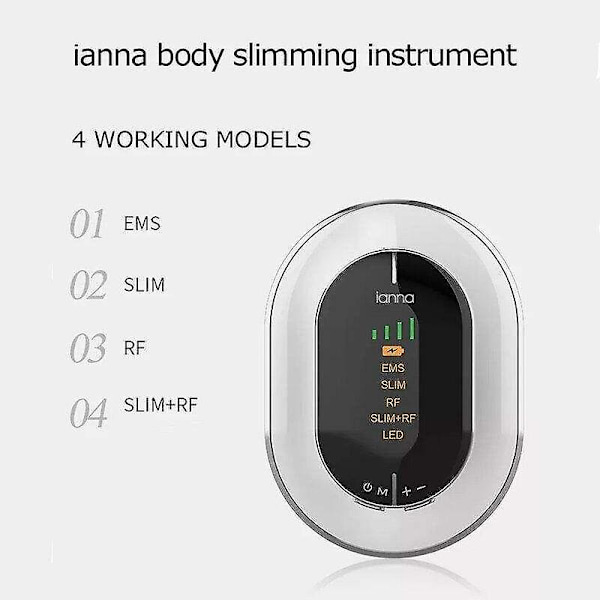Cellulitmassager Professionell Kroppsskulpteringsmaskin Sladdlös Elektrisk Kroppsmassager För Magfett, Midja, Arm, Ben, Rumpa Kroppsmassager För Kvinnor B
