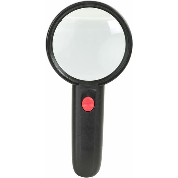 LED-upplyst 3x förstoringsglas