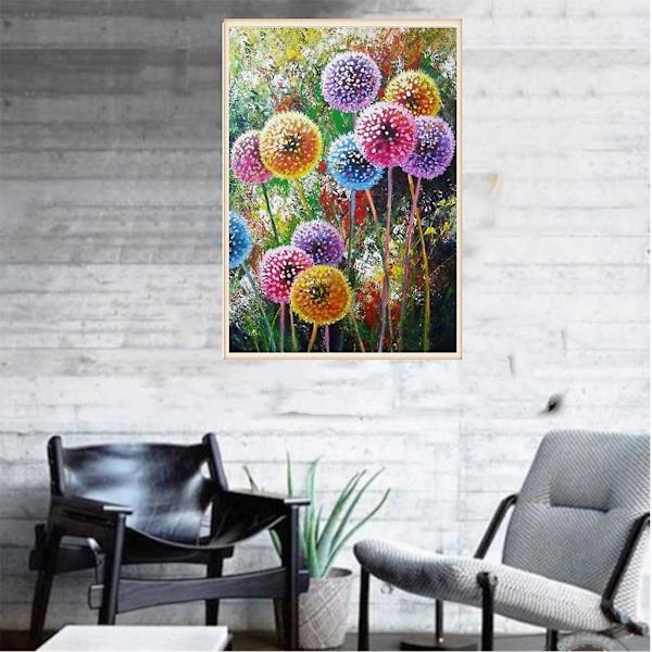 Diamantmålning Kit Full Diamond, Cartoon Canvas Diamond Rhinestone Crystal Gem Picture Art Painting By Number Kit Vuxen Present Hem Vägg D