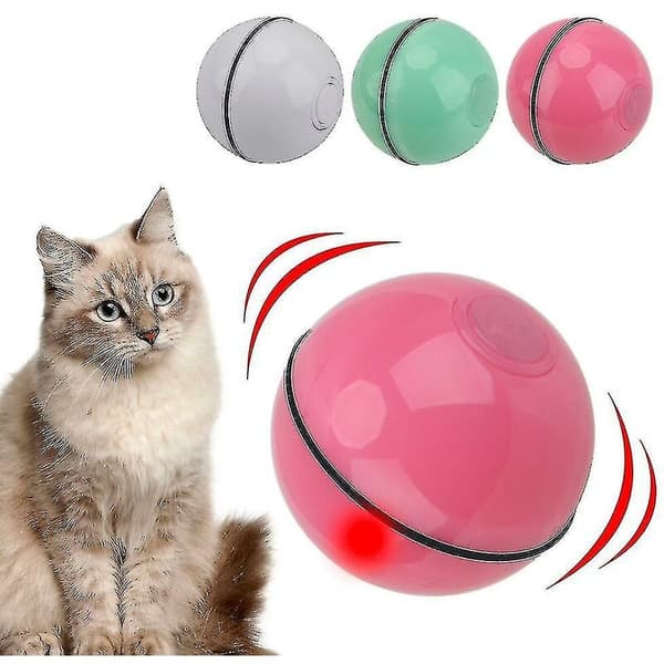 Smart Ball USB Kat Hund Intelligent Interaktiv Rullende Bold, Pink