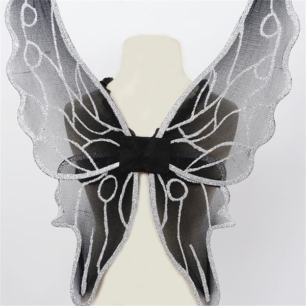 Halloween Cos Cicada Wings Svart