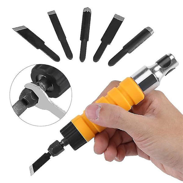 Elektrisk Trägraveringsverktyg Flexibel Axel DIY Flexibel Axel (Flexibel Axel Ingår Inte)