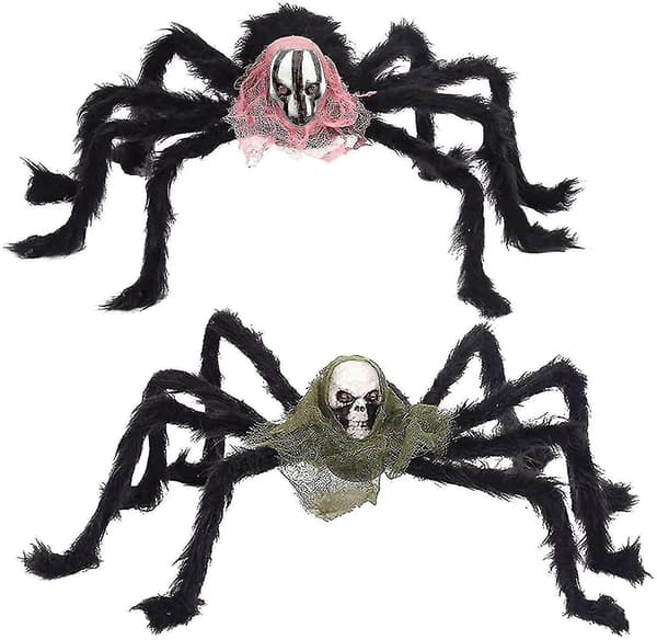 2-pack Halloween Spindel Halloween Dekorationer