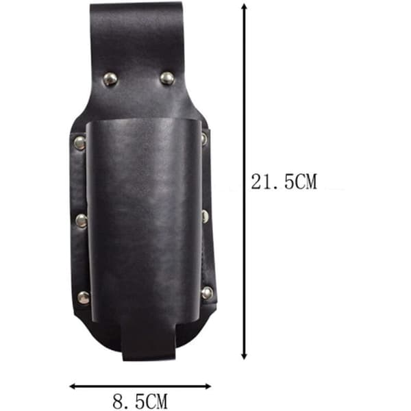 2-pack dryckesburk ölback, bärbar ölback, klassisk ölback, för öl, burkar, dricksvatten etc. (brun och svart)