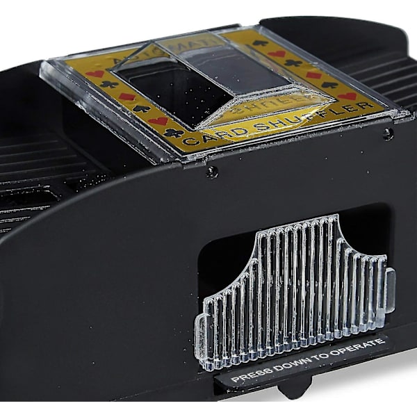 Elektrisk kortshuffler, shuffler, elektriskt kortshufflingspel, automatisk shuffler för olika kort