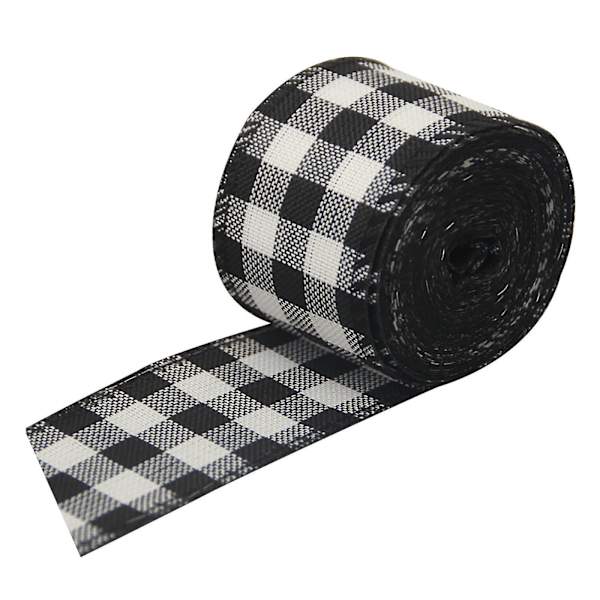 Linnecheck DIY Julknutarmband för Presentinslagning