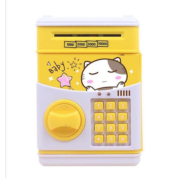 Cartoon Piggy Bank Coin Piggy Bank Atm Deposit Machine Automatic Panda Piggy Bank Code Locks For ChildrenCat 2