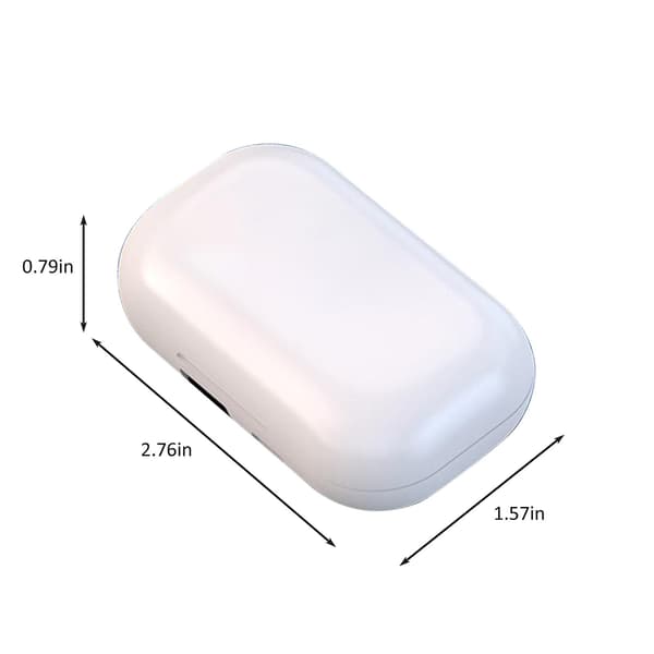 In-ear-hörlurar för sömn Mini-öronsnäckor Bluetooth-headset 5.3 Hög ljudkvalitet Tws Bluetooth-headset Vit