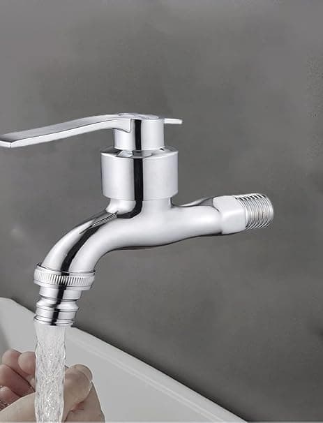 1/2' Väggmonterad kallvattenventil Krankopplingar