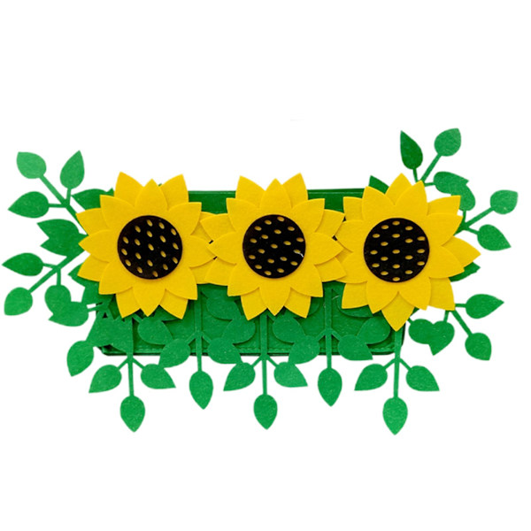 Filtväxtpåse för plantering, trädgårdshemsdekoration, suckulentplanterare, planteringskrukor, tyg-4