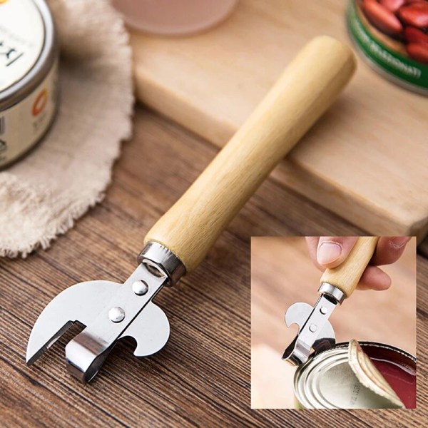 Glasöppnare Manuell Glasöppnare Lock Remover Multifunktionell Gadget Kökstillbehör 1 Styck