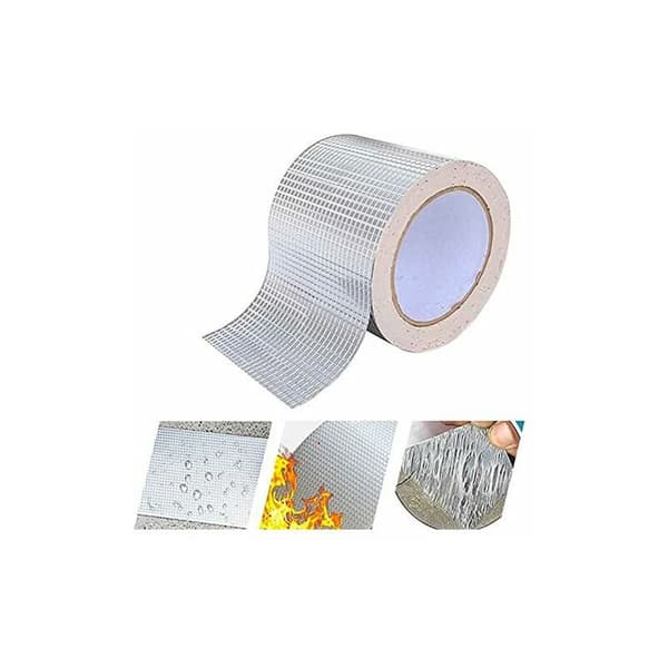 ALUMINIUM TAPE: Hyper-holdbart og vandtæt tape med stærkt greb til revner, lækager, huller (5cm 5m)