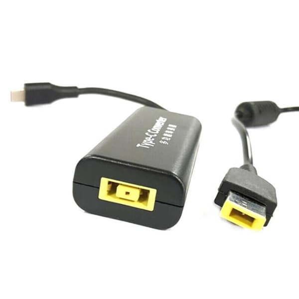 USB C till USB Typ C Adapterkontakt Omvandlare Hona Typ C för Thinkpad Lenovo Yo