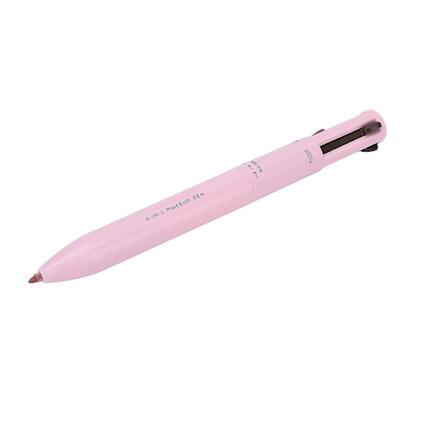 4-i-1 sminkpenna 4 färger bärbar ögonbrynspenna läppliner highlighter ögonmakeup skönhetspenna