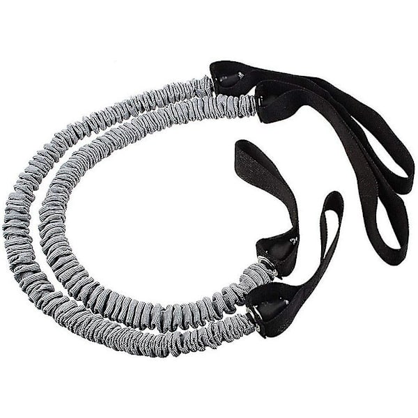 Magrulle med dragrep, magträningshjul med motståndsband, fitnesshjul med elastiska reptillbehör