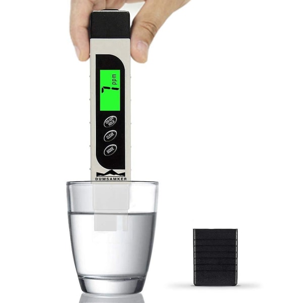 Digital vattenkvalitetstestare 3-i-1 termometer Vattenkvalitetstestpenna pH-mätare