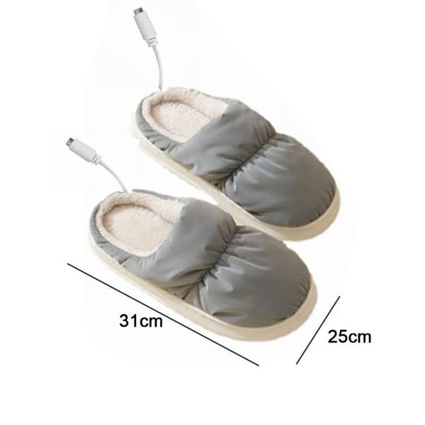 USB-opvarmede støvler, elektrisk opvarmede sko, USB-opvarmede hjemmesko, fodvarmere.
