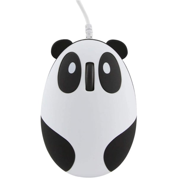 Panda Formet Trådløs Mus Super Sød Dyre Serie Tegneserie Mini Bærbar Rejse Nyhed Lille Ledningsforbundet Mus Til Computer Laptop Pc Skrivebord Til Skole Hjem