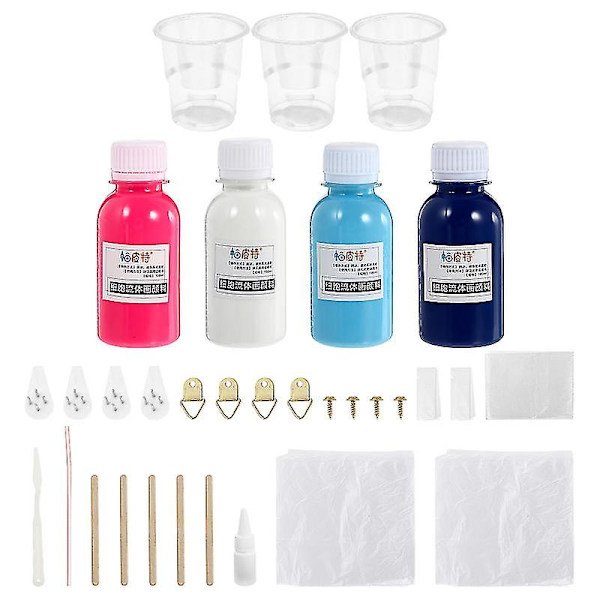 1 set Akrylfärg Pigment