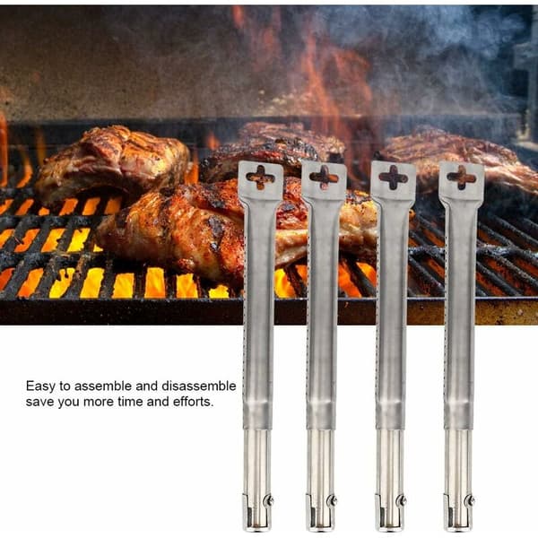 Portabelt Grillrör Teleskopiskt Grillrör 4 Styck Grillbyte
