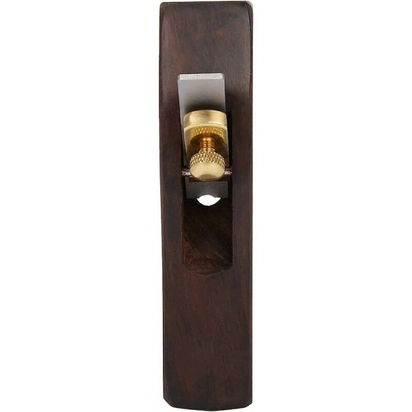 Ebenholts Handträ Hobel Schreiner Holzbearbeitung Hobel Holzbearbeitungswerkzeug zum Schneiden Polieren (120MM)