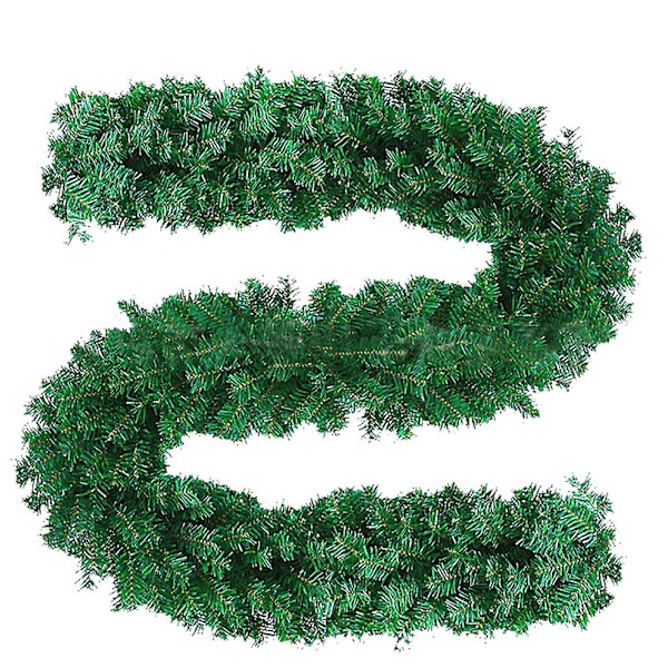 2,7 m Juldekorationer Ornament Julgran Girlang Rattan Hem Vägg