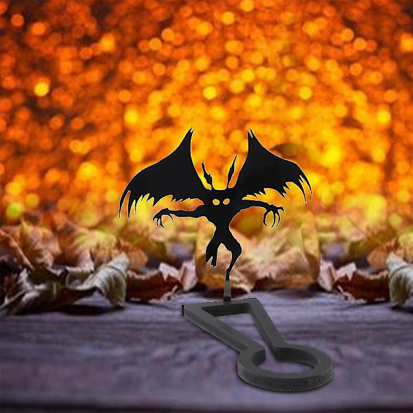 Halloween Intressant Ljushållare Desktop Ornaments Dekorationer Halloween Horror Atmosphere Projection Ornaments