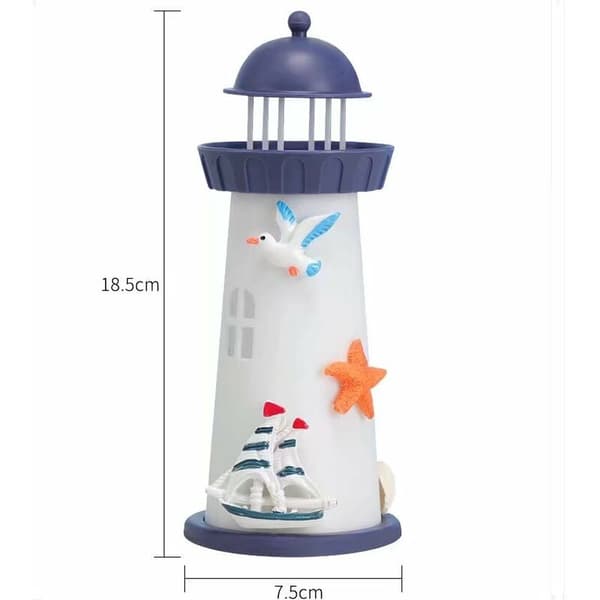 Ocean Lighthouse Creative Decoration Special Gift Night Light Craft Luminous Style Meaningful Gift