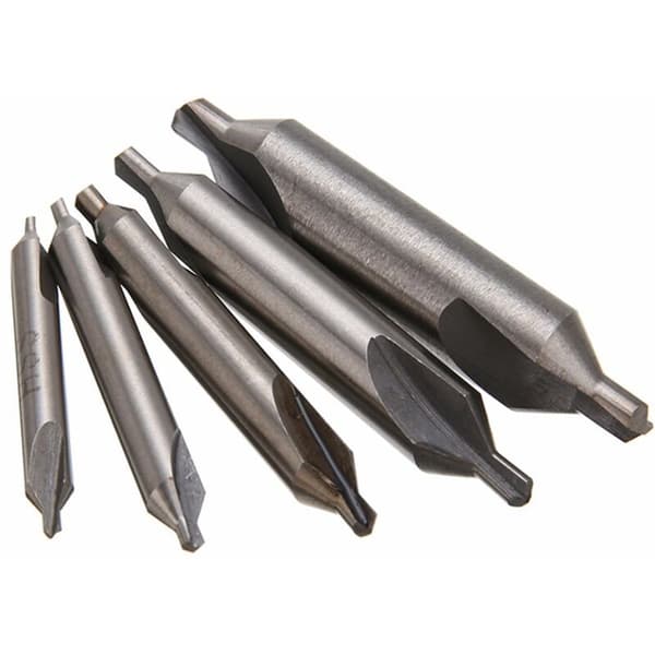 Dubbeländad centrumborr 1,5/2,0/2,5/3,0/4,0 mm 5 st