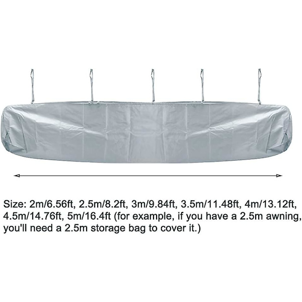 Cover, Cover (grå, storlek: 2,5 m)