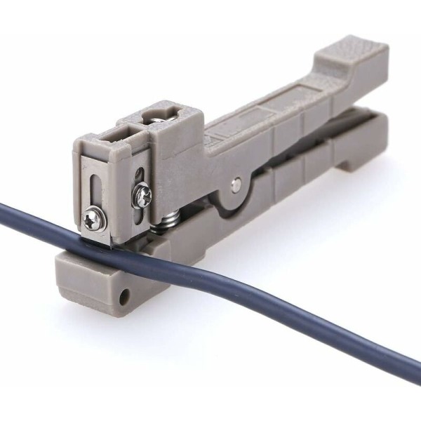 Cutter Tool, T-Audace Coax Cable Stripper, Fiber Optic Stripper för strippning av fiberoptik och olika kablar