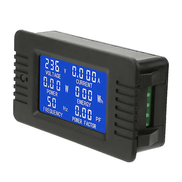Pzem-022 Multimeter Digital Power Monitor Energimätare Voltmeter Ammeter Watt Spänning Kwh Hem Ac 80-260v 100a Med Stängd Ct