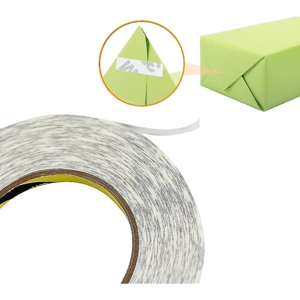 Dubbelhäftande tejp, 3m, 50 M, Transparent