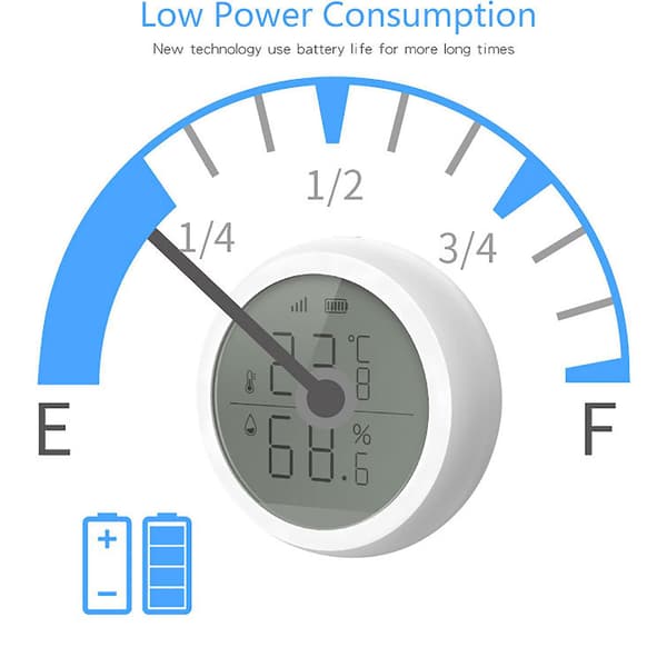Inomhus hygrometer termometer Bluetooth temperatur hygrometer med appVit