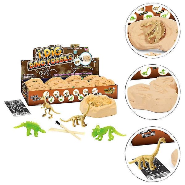 1 set Gör-det-själv Dinosauriemodell