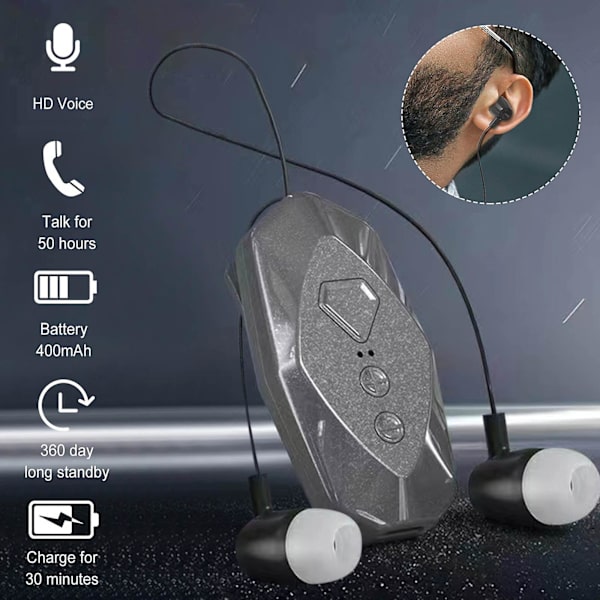 Bluetooth-hörlurar Öronproppar Trådlös Bluetooth Bluetooth 5.2 Brusreducering Spel Brusreducerande Cool Transparent Stor Effekt Upphängd Andning Li