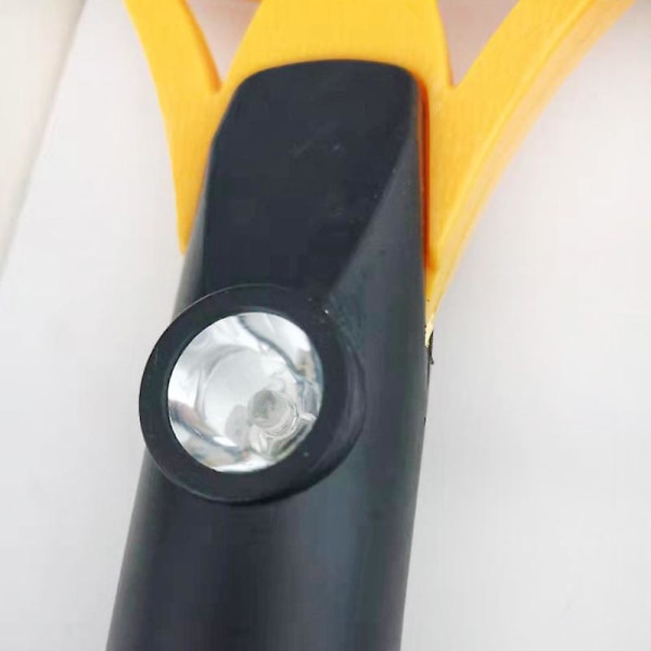 3000 Volt Elektrisk Flugsmällare Racket | Mini Bug Zapper Utomhus | Flugdödare Elektrisk Säker Att Använda | Tillverkad Av Hållbart ABS-Material