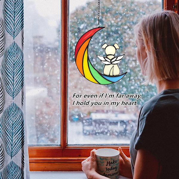 Rainbow Angel Wings DogB