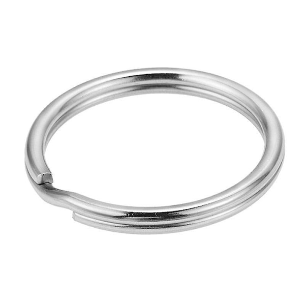 50-pack 0,8 tum mini split ring med dubbla öglor små metallringar kontakter för smycken halsband armband örhängen hantverk prydnader och gör-det-själv