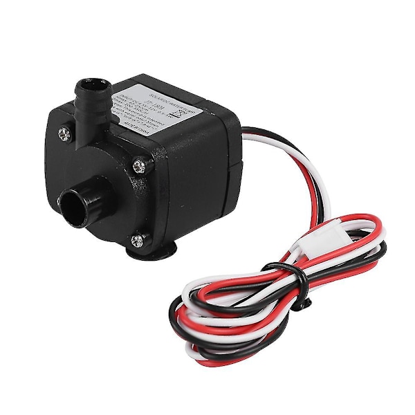 12V DC Vattenpump 300l/h Flöde 1800 Varv/minut Snabb Värmeavledning Mini DC Pump