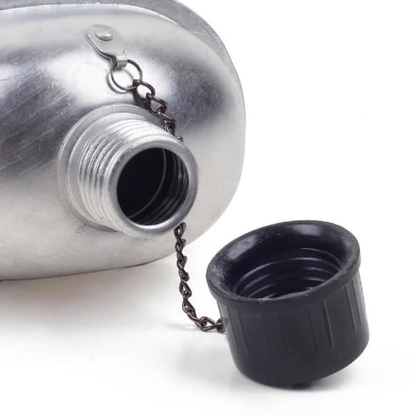 Vandflaske - YNKKVRE - 1,2L Rustfrit stål - 0,6L kop - Ideel til camping og vandreture - Holdbar
