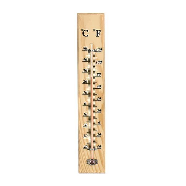 Väggmonterad C- och F-temperaturövervakning