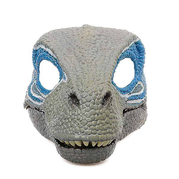 Dinosaurie Mask, Jurassic World Dinosaurie Leksaker Med Öppningsbar Rörlig Käke, Velociraptor Mask